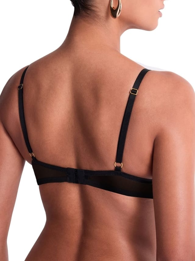 Aubade Aubade Women's Cosmic Romance High Apex Push-Up Bra in Black - 2