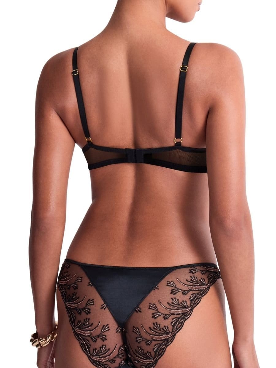 Aubade Aubade Women's Cosmic Romance High Apex Push-Up Bra in Black - 4