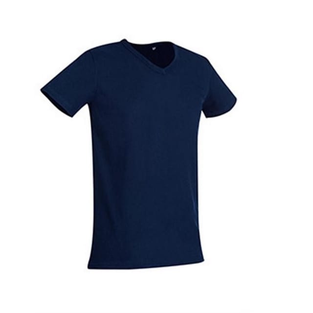 Stedman Stars Stedman Stars Men's Stedman Ben V Neck Tee in Blue - 2