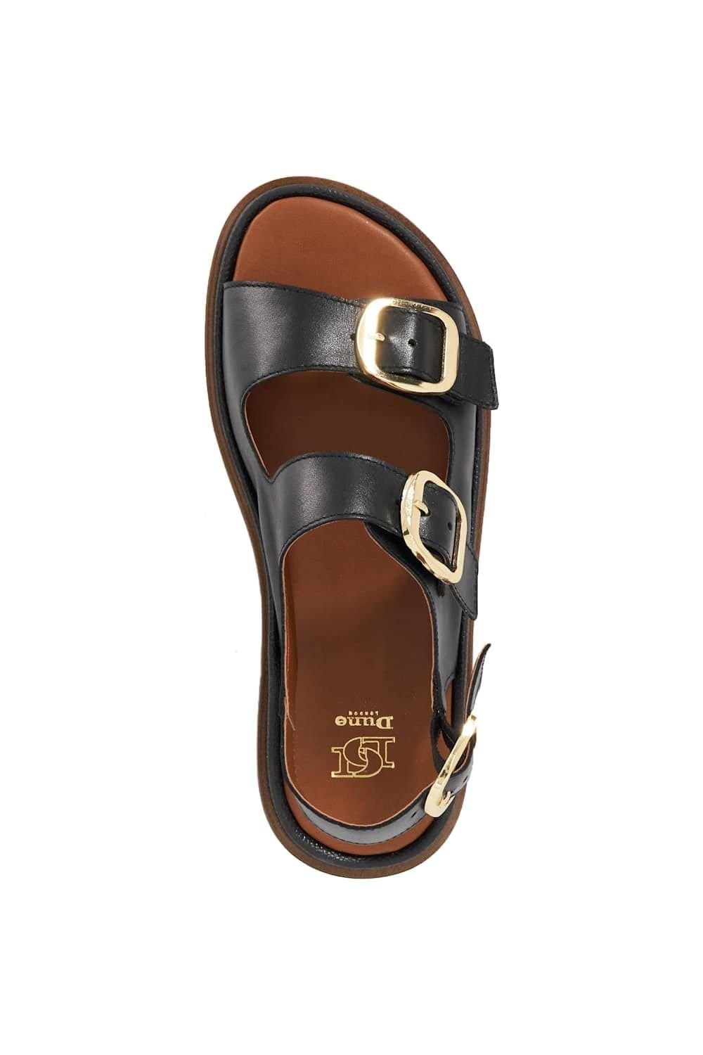 Dune London Dune London Women's 'Luckles' Suede Sandals in Black - 4