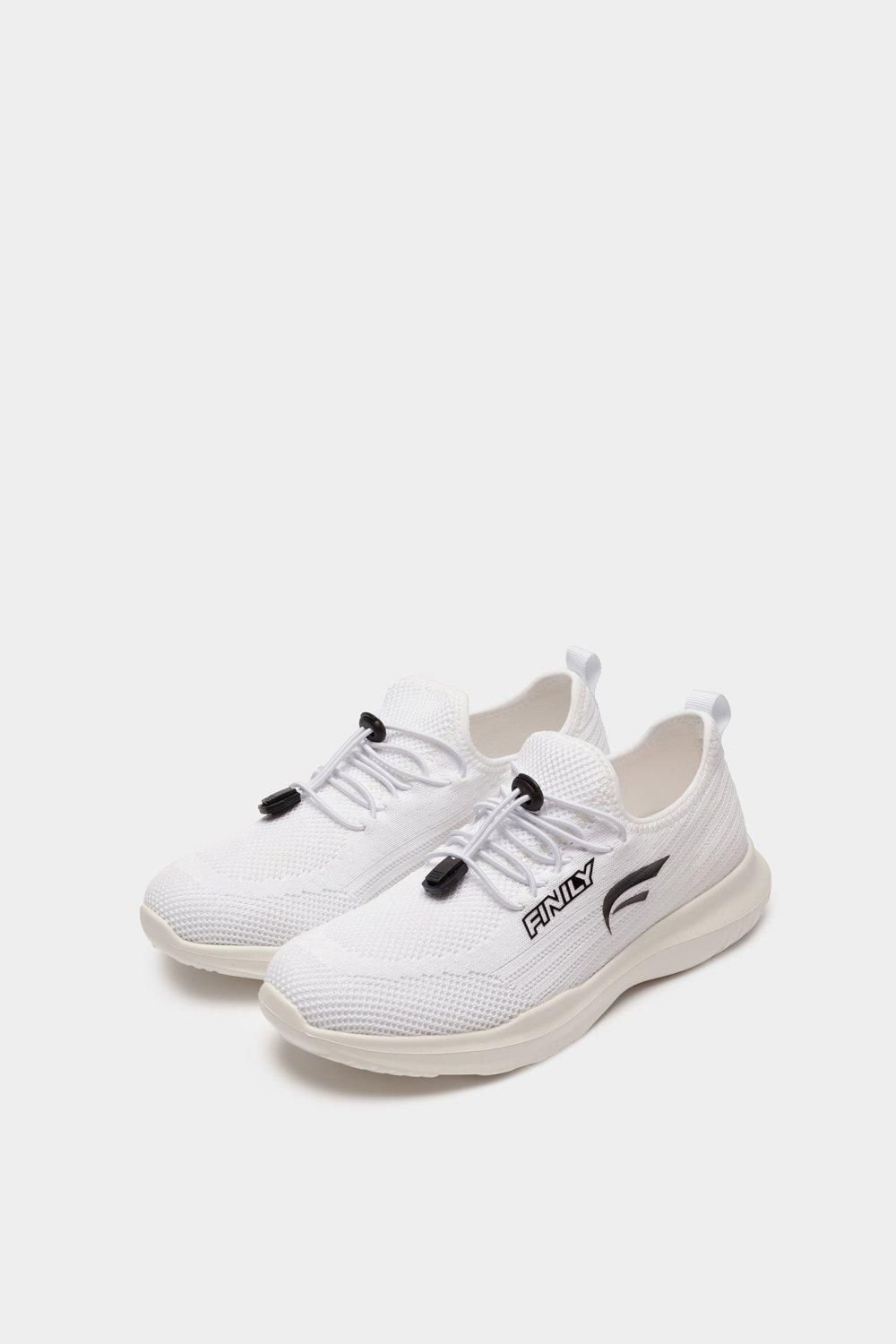 Finily Finily Women's Rina Trainer with Elastic Laces in White - 4