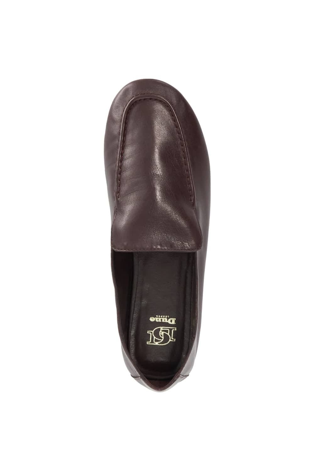 Dune London Dune London Women's 'Gurl' Leather Loafers in Red - 4