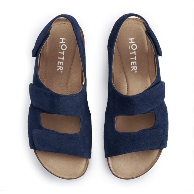 Hotter Hotter Women's 'Explore' Sandals in Dark Blue - 2