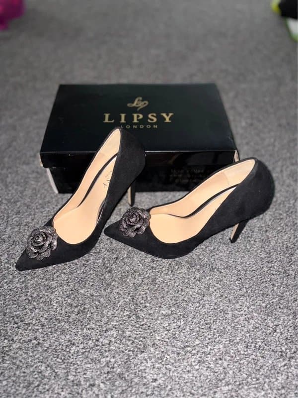Lipsy Black court heels lipsy