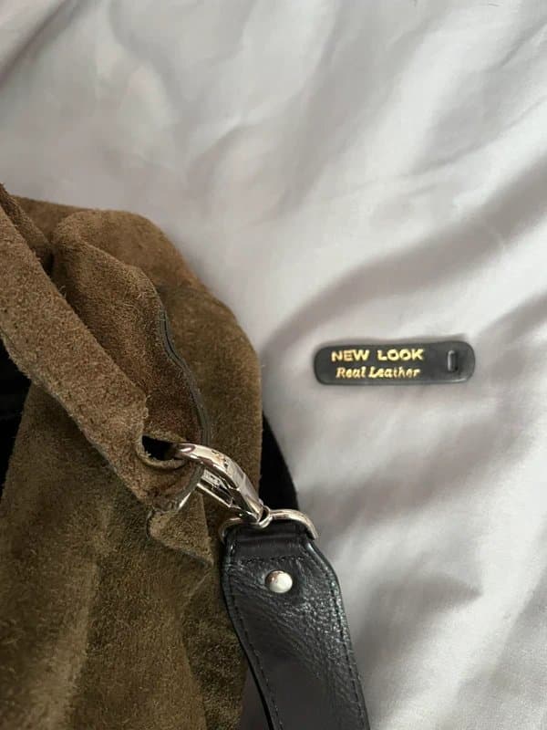 New Look New Look Leather Messenger Style Bag