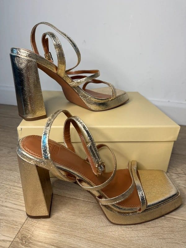 ASOS Gold ASOS Platform Heels - 1