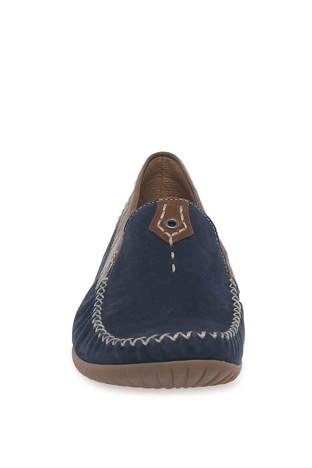 Gabor Gabor Women's 'California' Moccasins in Navy - 3