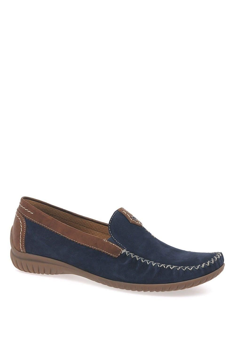 Gabor Gabor Women's 'California' Moccasins in Navy - 4