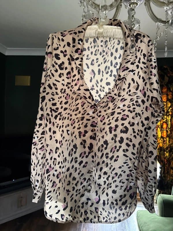 Never Fully Dressed Never fully dressed animal print blouse trending now
