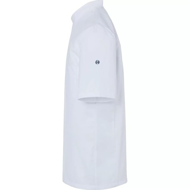Karlowsky Karlowsky Men's Gustav Short-Sleeved Chef Jacket in White - 3