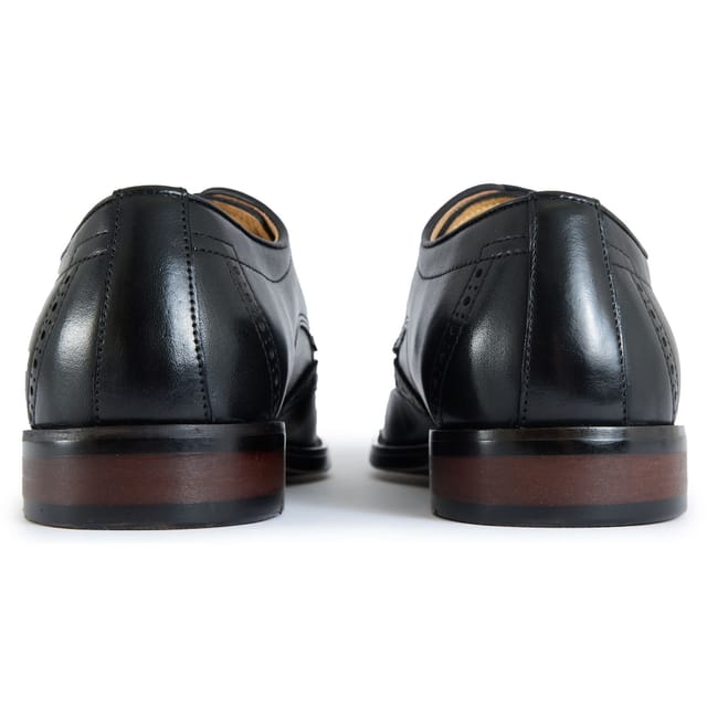 Simon Carter SIMON CARTER Men's Jones Brogue Shoes in Black - 3