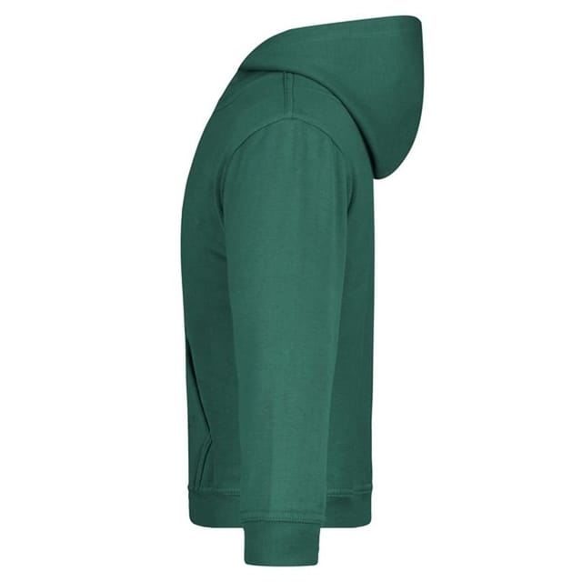 James and Nicholson James and Nicholson Men's Moisture Wicking Hoodie in Dark Green - 3