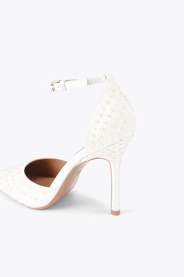 KG Kurt Geiger KG Kurt Geiger Women's 'Fleur Court' Heels in Cream - 3