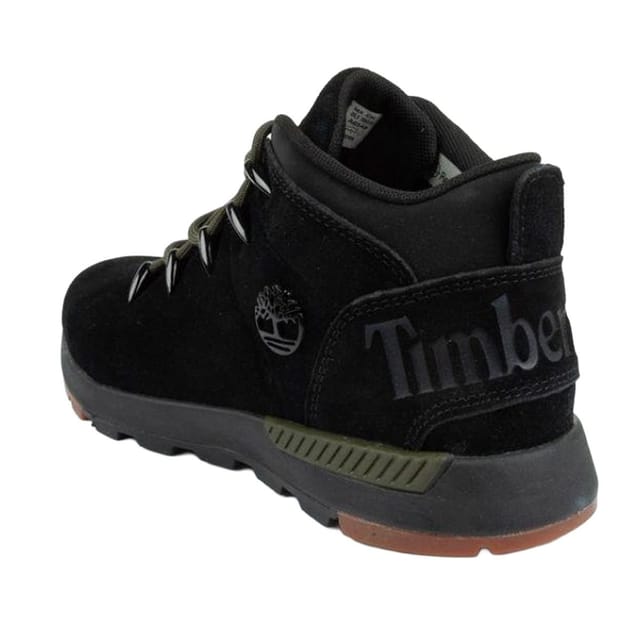 Timberland Timberland Men's Leather Lace Up Hiking Shoes in Black - 2
