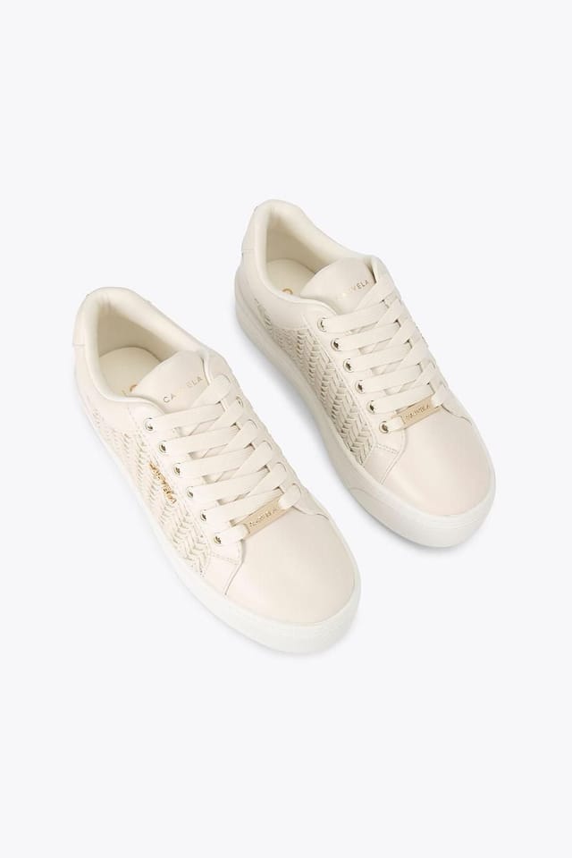 Carvela Carvela Women's 'Sardinia Sneaker' Trainers in Cream - 2