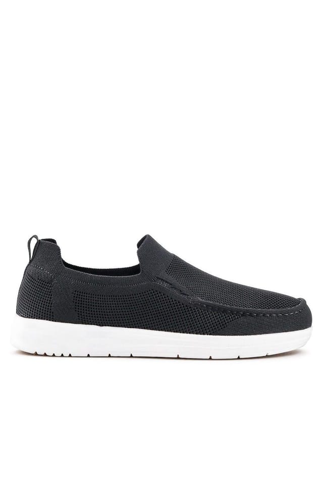 Pavers Pavers Men's Stretchy Slip-On Shoes in Black - 2
