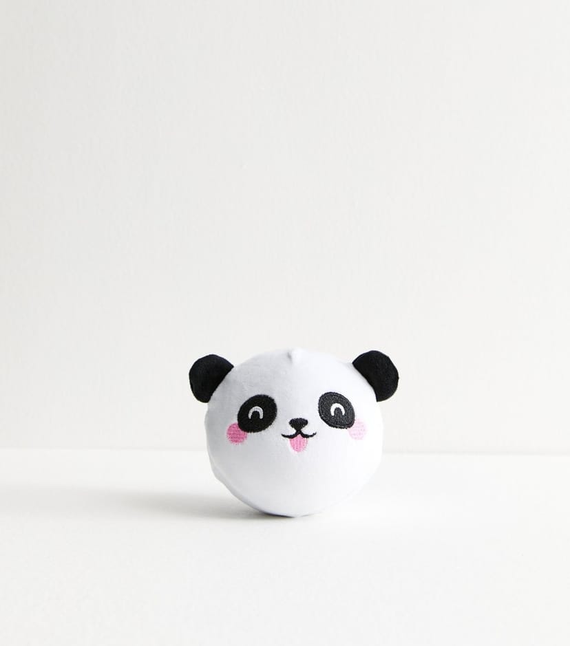 New Look White Panda Super Soft Stress Ball New Look - 1