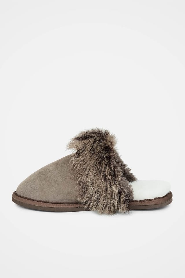 Celtic & Co Celtic & Co Women's Toscana Mule Slipper in Light Brown - 3