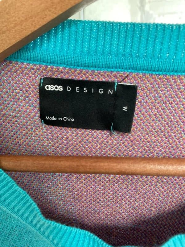 ASOS Design Multicoloured Butterfly Knit