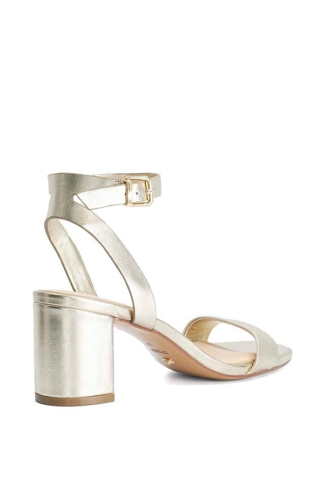 Dune London Dune London Women's 'Medina' Leather Sandals in Metallics - 3