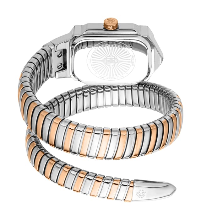 Roberto Cavalli Roberto Cavalli Women's Snake Two Tone Watch - 2