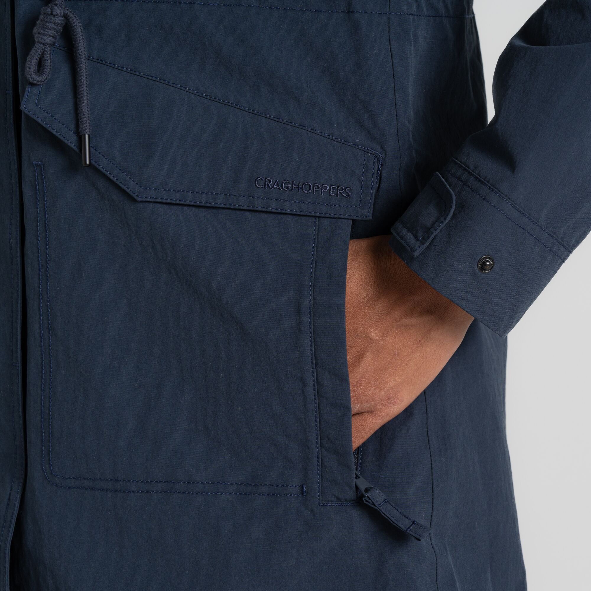 Craghoppers Craghoppers Women's Emilia Waterproof Jacket in Mid Navy - 4