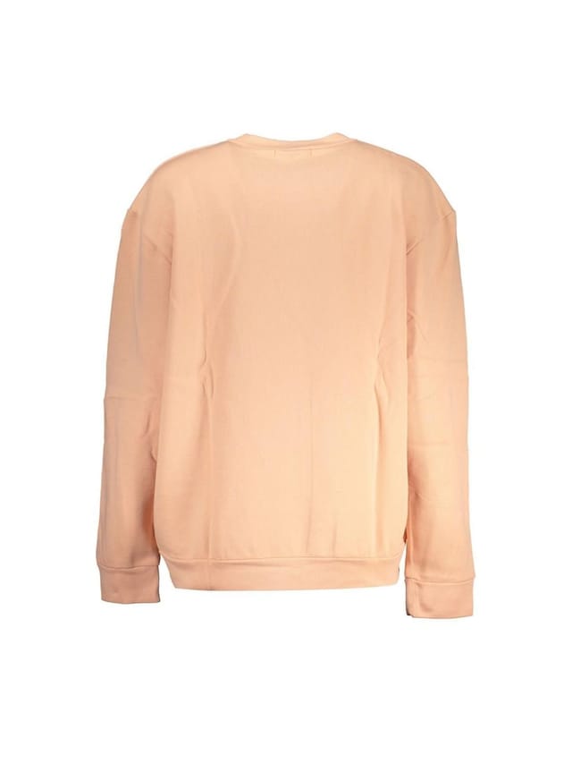 Cavalli Class Cavalli Class Women's Elegant Pink Fleece Crew Neck Sweater - 2