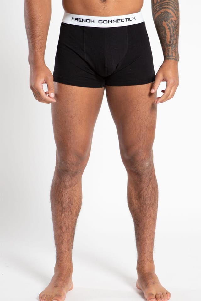 French Connection French Connection Men's 5 Pack Cotton Boxers in Blue - 2