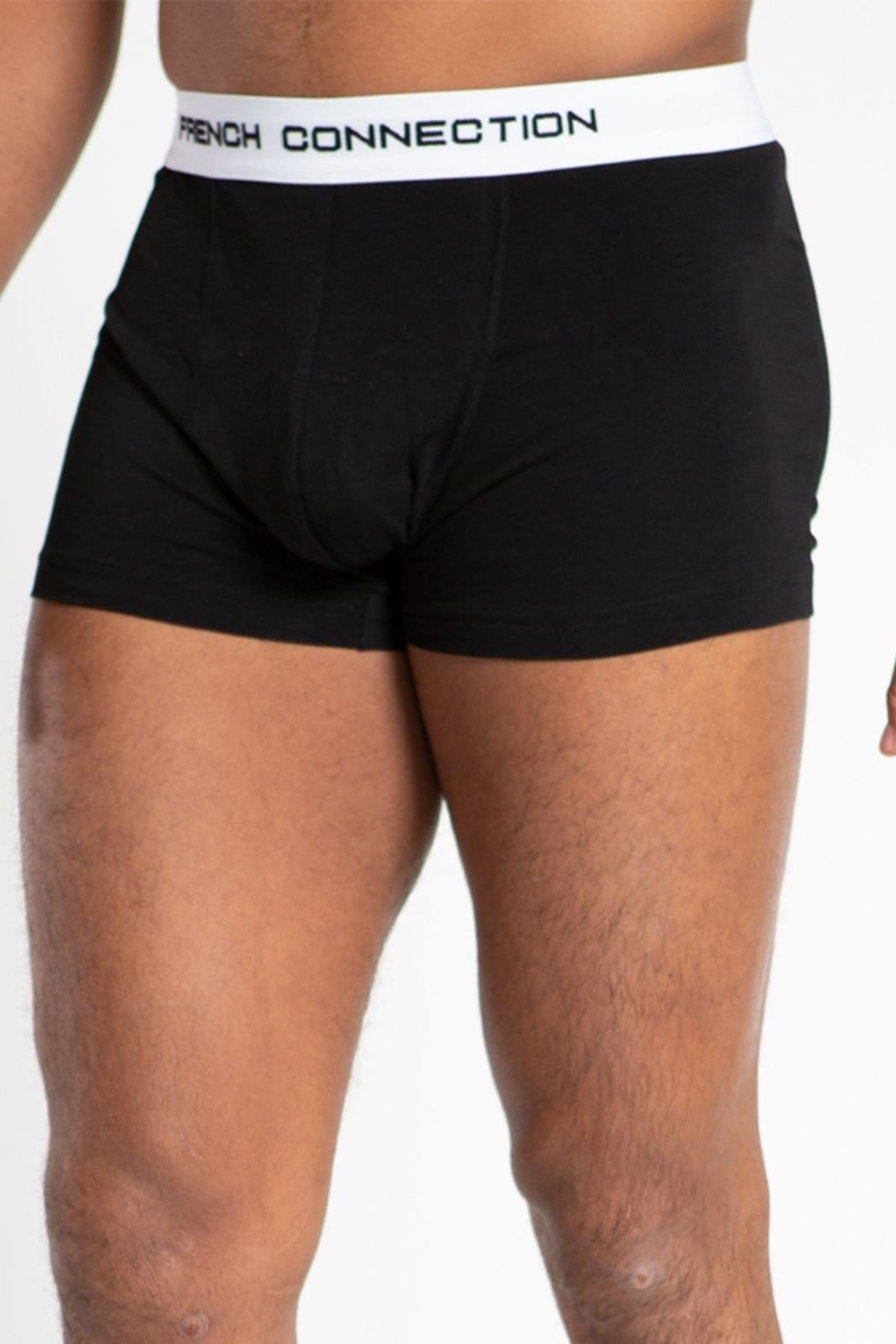 French Connection French Connection Men's 5 Pack Cotton Boxers in Blue - 4