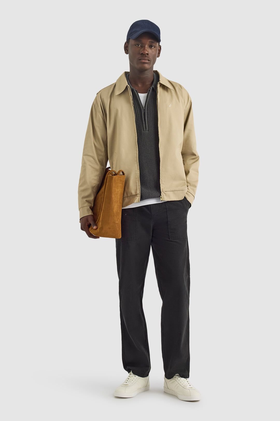 Nautica Nautica Men's Litus FZ Jacket in Beige - 2