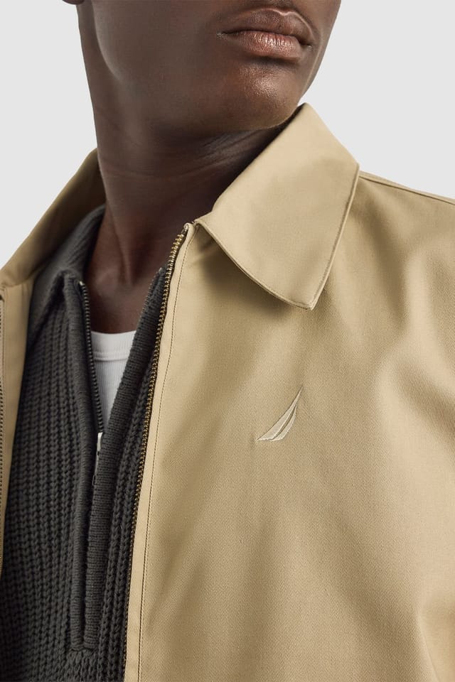 Nautica Nautica Men's Litus FZ Jacket in Beige - 3