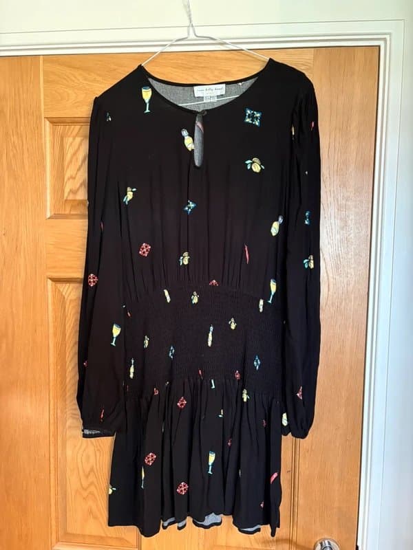 Never Fully Dressed Black Never Fully Dressed Mini dress size 12