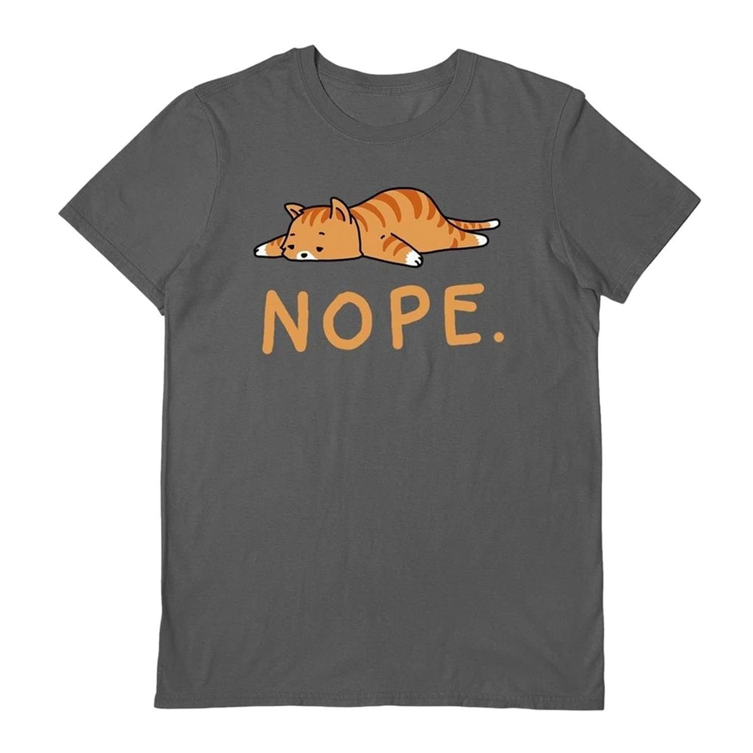Vo Maria Vo Maria Men's Nope T-Shirt in Charcoal