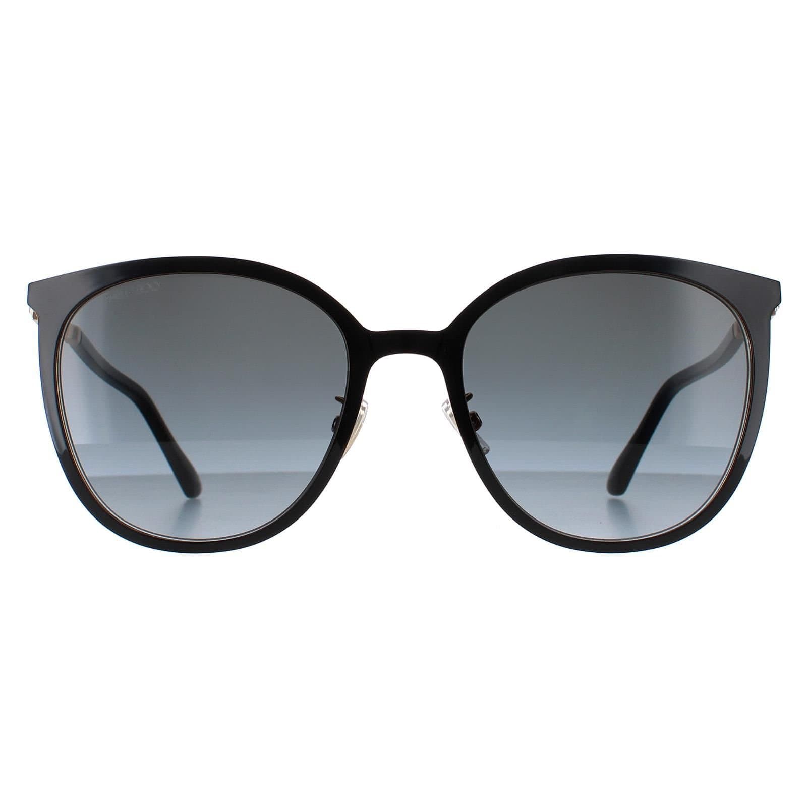 Jimmy Choo Jimmy Choo Women's Cat Eye Black Gold Dark Grey Gradient ORIA/G/SK