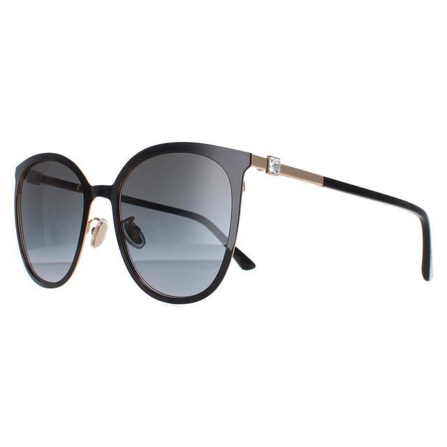 Jimmy Choo Jimmy Choo Women's Cat Eye Black Gold Dark Grey Gradient ORIA/G/SK - 2
