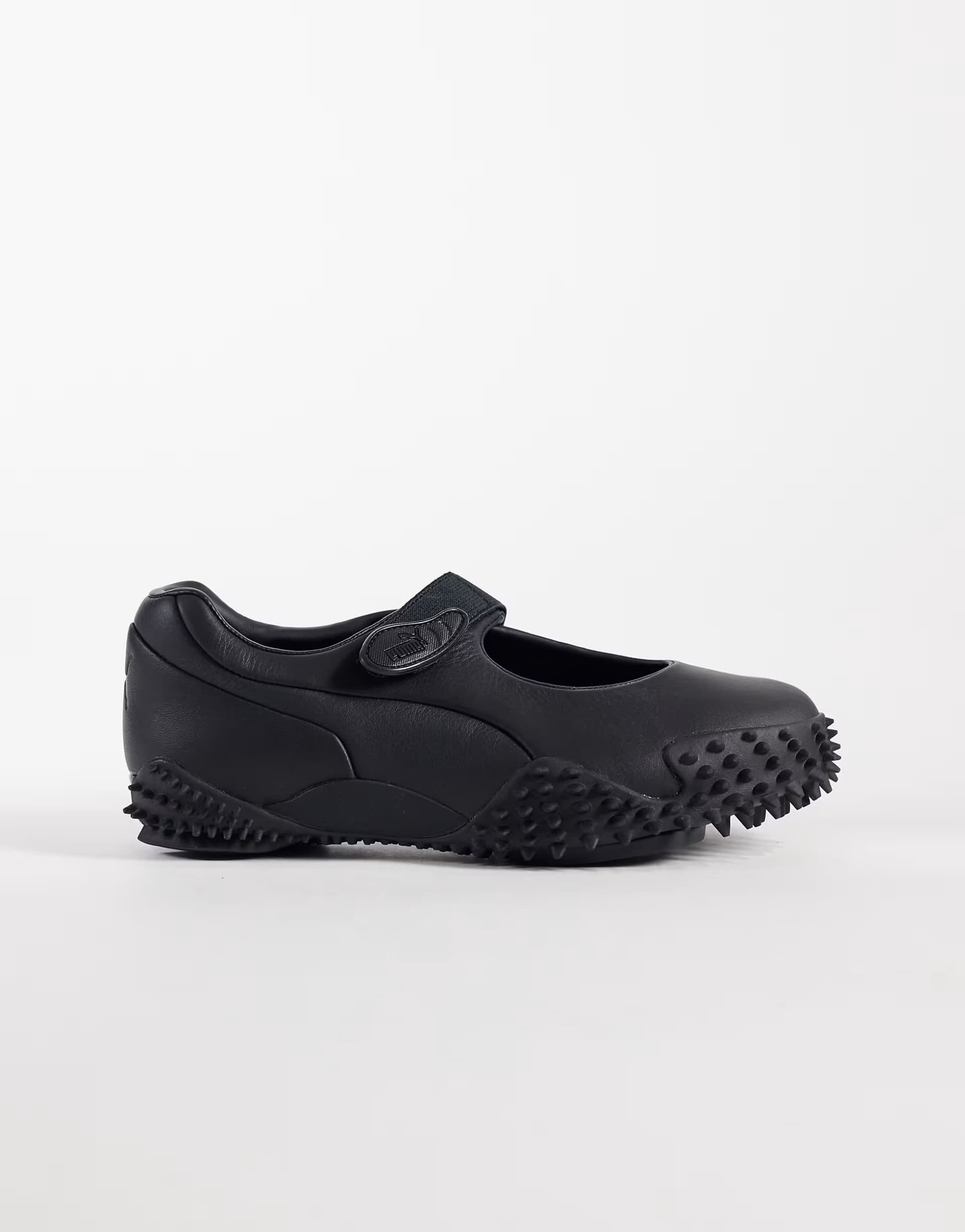 ASOS Puma Mostro Fey Black Leather Trainers