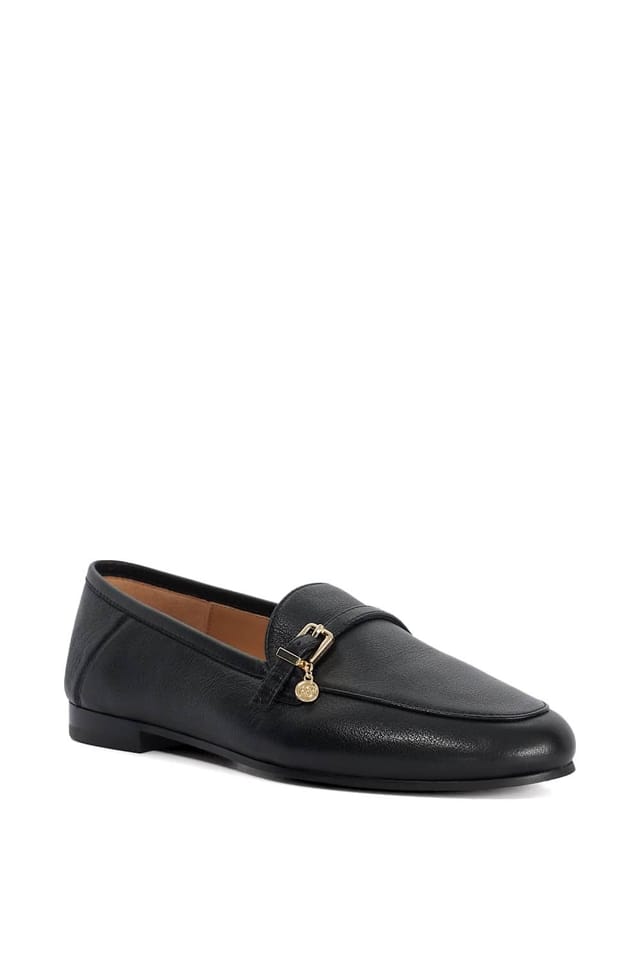 Dune London Dune London Women's 'Greya' Leather Loafers in Black - 2