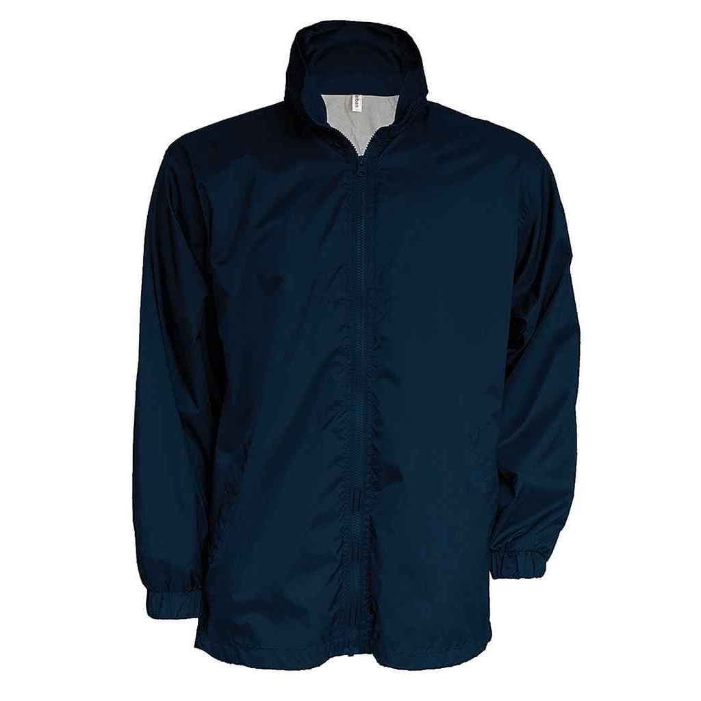 Karben Karben Men's Lined Windbreaker in Navy