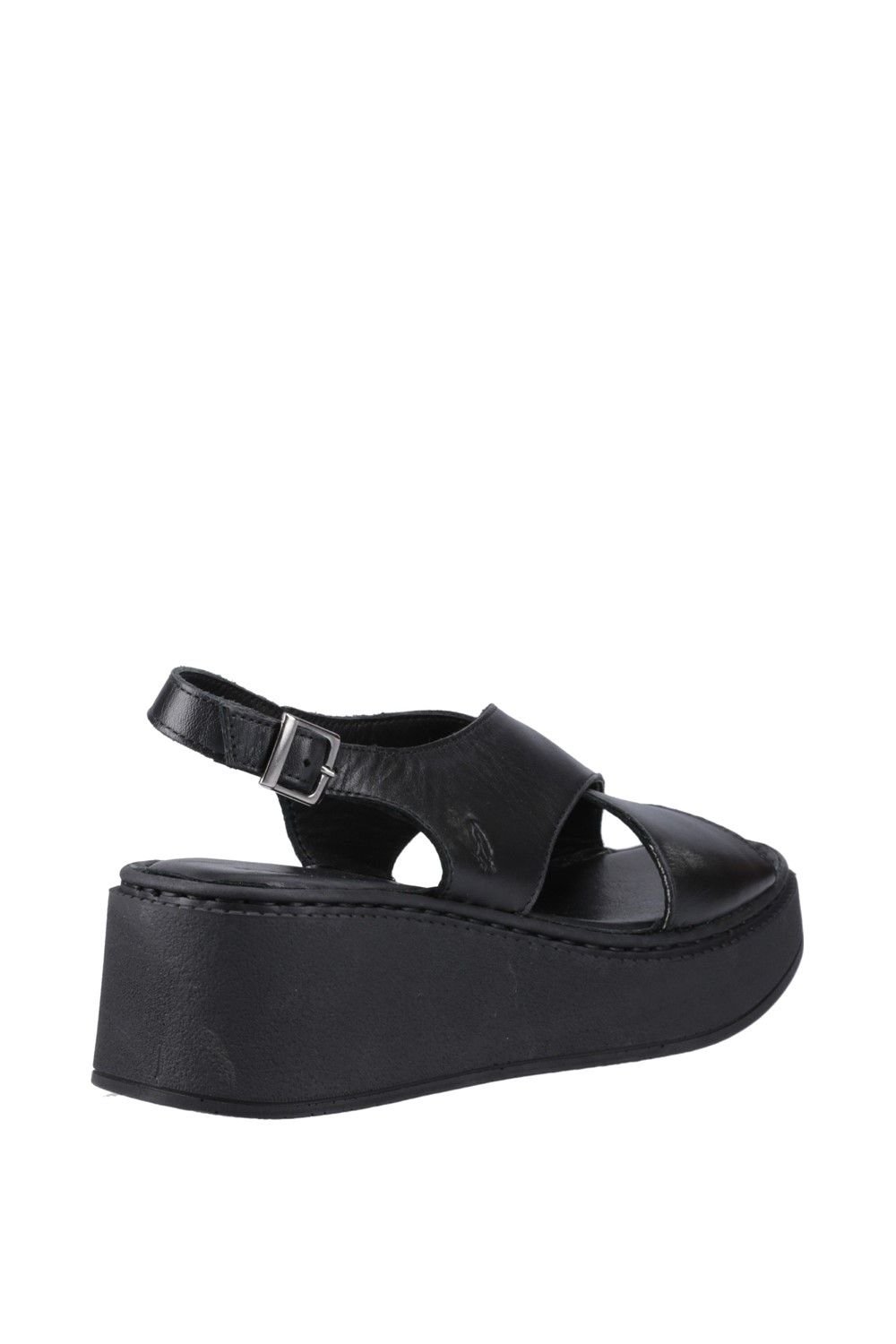 Hush Puppies Hush Puppies Women's Bex Wedge Sandal in Black - 2