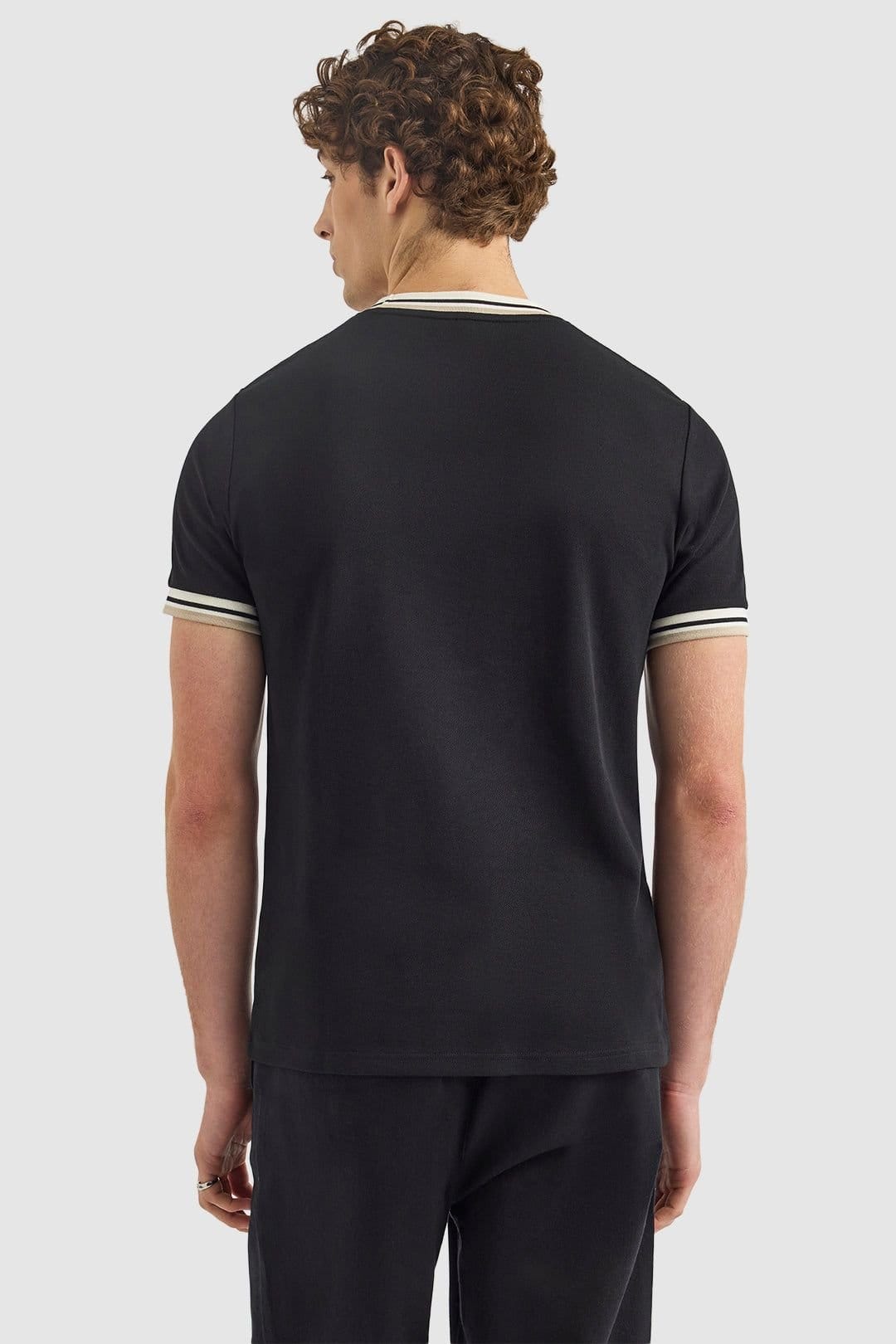 Nautica Nautica Men's Seaton T-Shirt in Black - 4