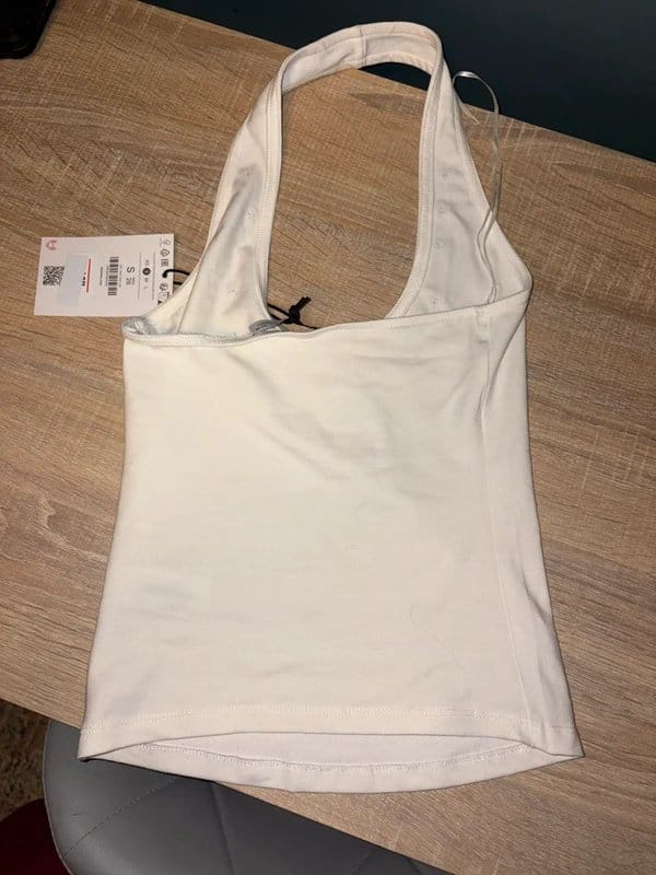 Bershka halter neck top