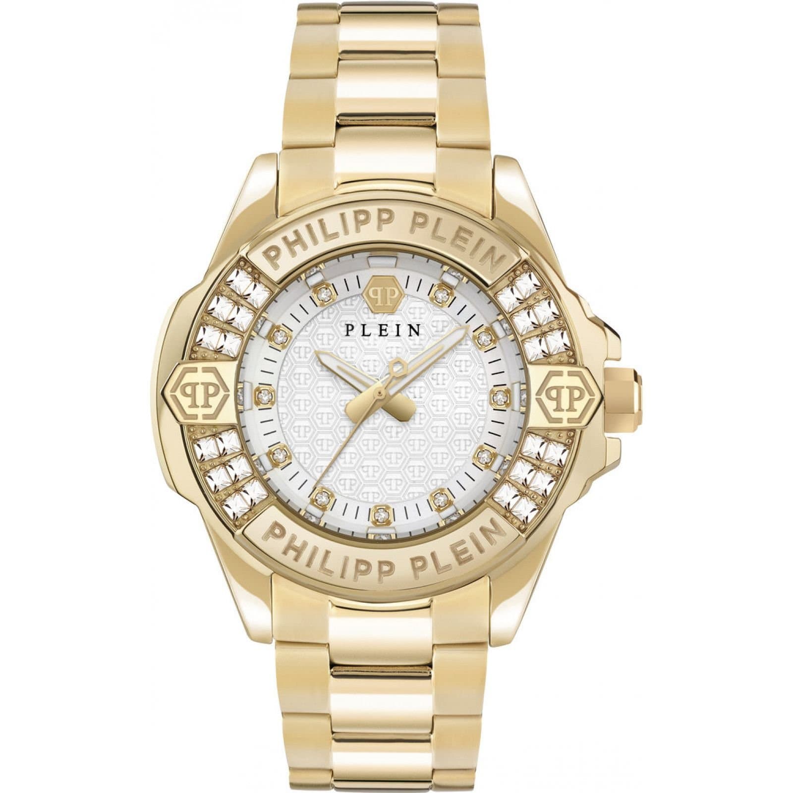 Philipp Plein Philipp Plein Women's PWOFA0725 38mm Quartz Watch in Gold