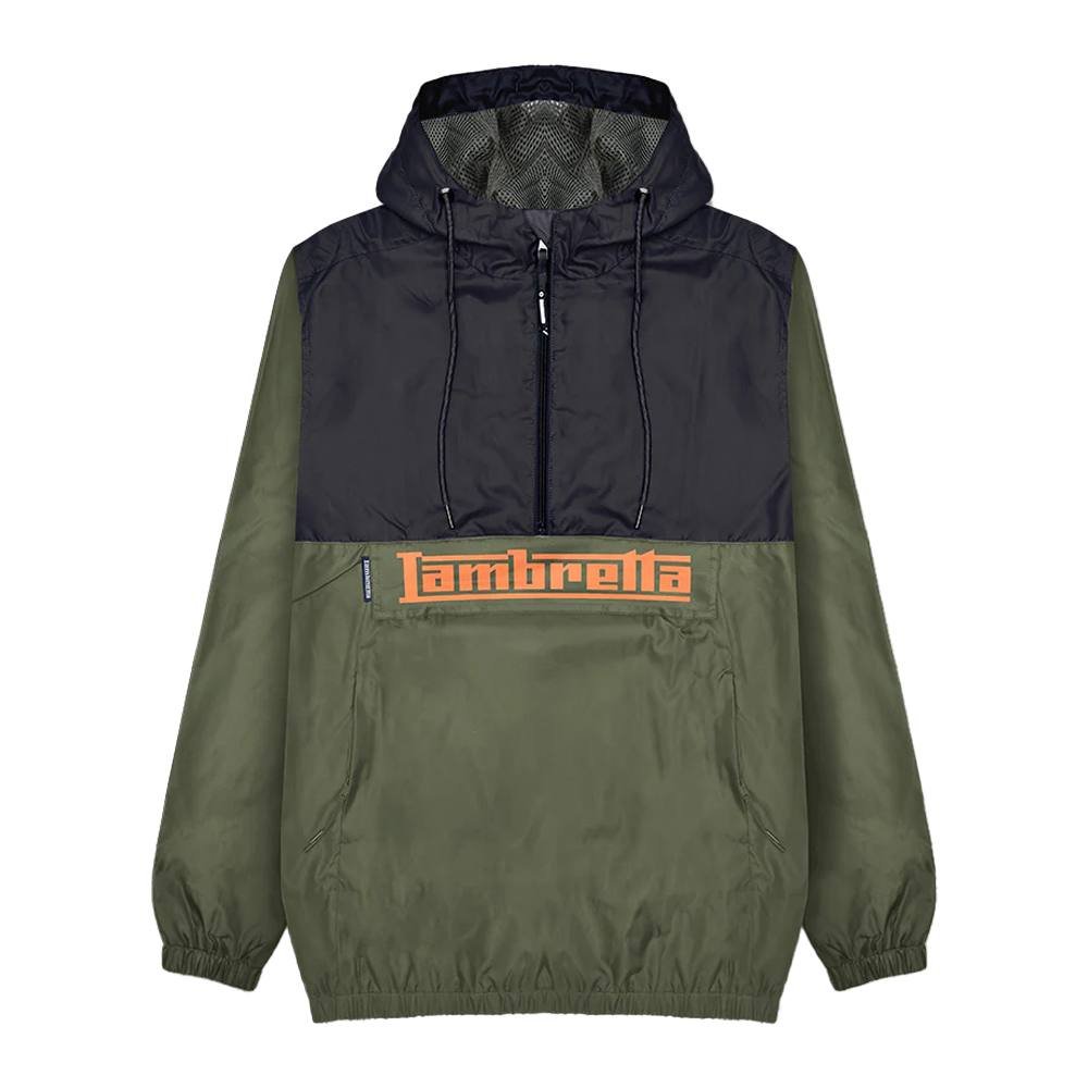 Lambretta Lambretta Men's Scooter Overhead Jacket in Dark Green - 2