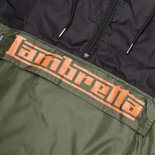 Lambretta Lambretta Men's Scooter Overhead Jacket in Dark Green - 3