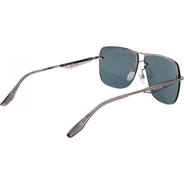 Trussardi Trussardi Men's TSM3001 64T01 Square/Rectangle Sunglasses in Silver - 3