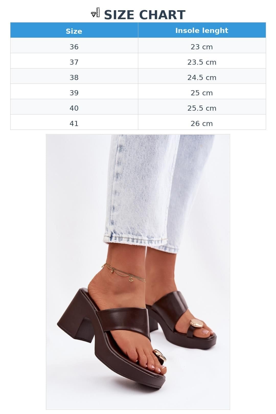 Love Lace Love Lace Women's Heeled Sandals with Golden Toe Detail & Column Heel Comfort in Brown - 4