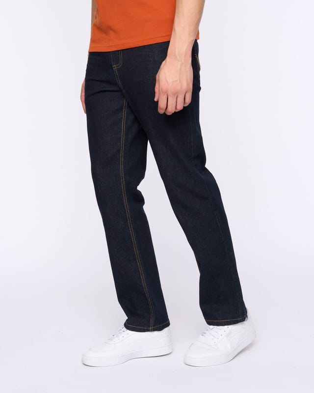 Duck&Cover Duck&Cover Hydras Men's Straight Leg Slim-Fit Modern Jeans in Dark Blue - 2