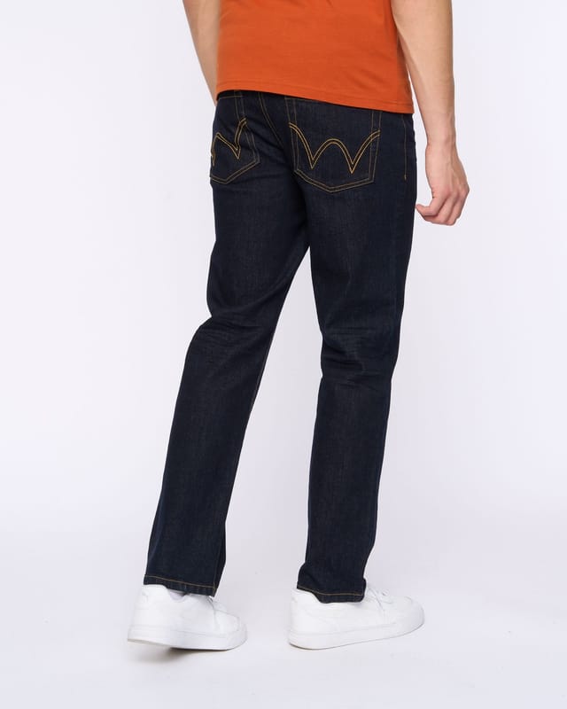Duck&Cover Duck&Cover Hydras Men's Straight Leg Slim-Fit Modern Jeans in Dark Blue - 3