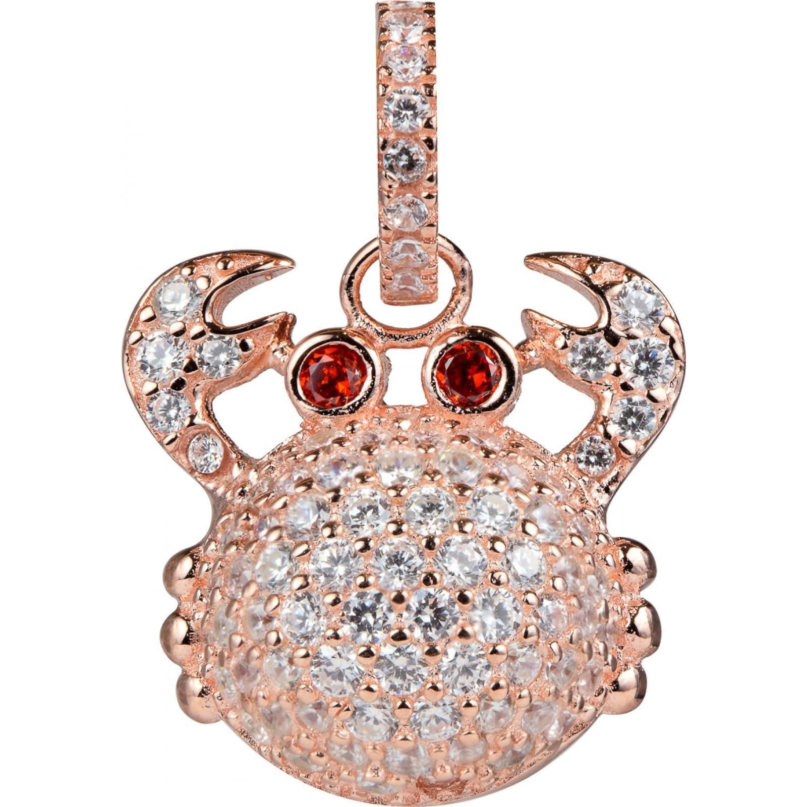 Lancaster Lancaster Women's JLA-PEN-CRAB-2 Charm in Rose Gold