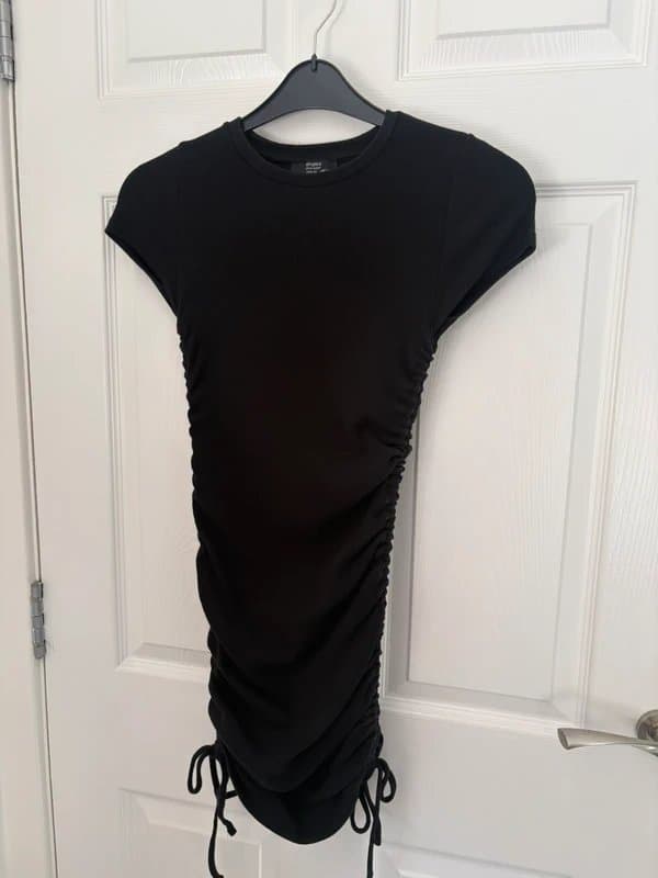 Bershka Bershka black mini dress